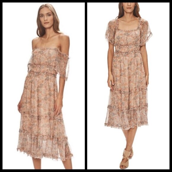 💕LOVE THE LABEL ANTHROPOLOGIE💕 Waterlily Dress - Picture 1 of 16